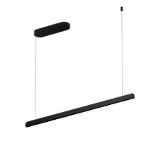 Occhio Mito Volo 100 Fix Up Table Hanglamp LED kop zwart mat/plafondkapje zwart mat - DALI
