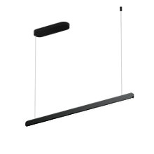 Occhio Mito Volo 100 Fix Up Table Pendel LED hoved black phantom/baldakin sort mat - Occhio Air