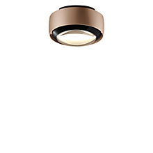 Occhio Più Alto V Volt S60 Ceiling Light LED head gold matt/ceiling rose black matt/cover black - 3,000 K