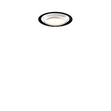 Occhio Più Piano V Edge Volt C80 Faretto da incasso LED testa bianco/copertura nero opaco - 3.000 K