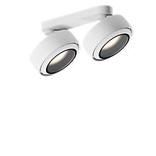 Occhio Più R Alto Doppio Volt C80 Faretto LED 2 fuochi testa bianco opaco/rosone bianco opaco/copertura bianco opaco - 2.700 K