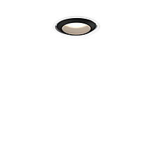 Occhio Più R Piano V Edge Volt C80 Faretto da incasso LED testa nero opaco/copertura bianco opaco - 2.700 K