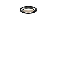 Occhio Più R Piano V Edge Volt S40 Faretto da incasso LED testa cromo lucido/copertura nero opaco - 3.000 K
