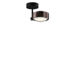 Occhio Sento Faro 10 Up D Plafondlamp LED kop phantom/body zwart mat/plafondkapje zwart mat - 3.000 K - Occhio Air