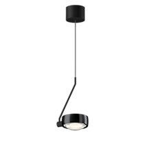 Occhio Sento Filo Var Up E Hanglamp LED kop black phantom/body zwart mat/plafondkapje zwart mat - 2.700 K - Occhio Air