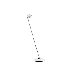 Occhio Sento Lettura 125 D Floor Lamp LED right head white glossy/body chrome glossy - 3,000 K - Occhio Air