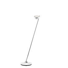 Occhio Sento Lettura 125 E Floor Lamp LED left head white glossy/body chrome glossy - 3,000 K - Occhio Air