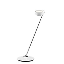 Occhio Sento Tavolo 80 E Table Lamp LED left head white glossy/body chrome glossy - 3,000 K - Occhio Air
