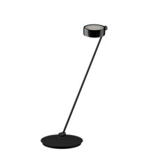 Occhio Sento Tavolo 80 E, lámpara de sobremesa LED izquierda cabeza black phantom/cuerpo negro mate - 3.000 K - Occhio Air