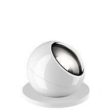 Occhio Sito Basso Volt C80 Spot de sol LED Outdoor tête blanc brillant/pied blanc mat - 2.700 k