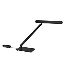 Occhio Taglio Tavolo Lampe de table LED tête noir mat/corps noir mat - Occhio Air