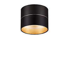 Oligo Tudor Deckenleuchte LED schwarz/gold - 9,5 cm