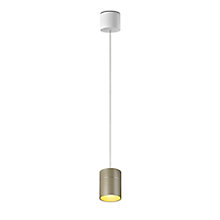 Oligo Tudor Hanglamp LED - onzichtbaar in hoogte verstelbaar champagne - 14 cm