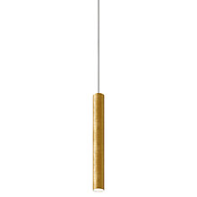 Panzeri To-Be, lámpara de suspensión LED dorado - 45 cm