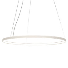 Panzeri Zero Round Hanglamp LED wit - ø100 cm