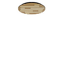 Paul Neuhaus Q-Akustik, madera - redonda – Lámpara de techo led — imagen 2