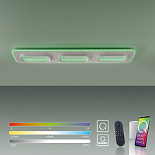 Paul Neuhaus Q-Kalina, blanco - rectangular – Lámpara de techo led — imagen 7