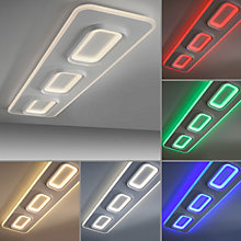Paul Neuhaus Q-Kalina, blanco - rectangular – Lámpara de techo led — imagen 5