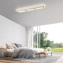 Paul Neuhaus Q-Kalina, blanco - rectangular – Lámpara de techo led — imagen 3