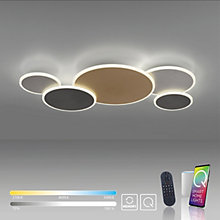 Paul Neuhaus Q-Piato, y pared Led 5 focos – Lámpara de techo — imagen 5
