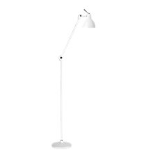 Rotaliana Luxy Gulvlampe hvid/hvid skinnende - med arm