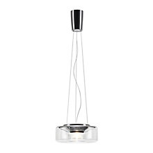 Serien Lighting Curling Lampada a sospensione LED vetro - M - diffusore esterno traslucido chiaro/senza diffusore interno - dim to warm