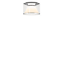 Serien Lighting Drum Plafonnier LED S - short - diffuseur extérieur clair/diffuseur interne conique - 2.700 K