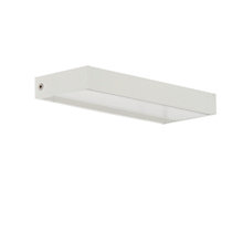 Serien Lighting SML², lámpara de pared LED cuerpo blanco/vidrio satinado - 22 cm