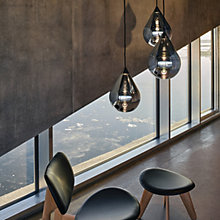 Tom Dixon Flare Bead, plata – Lámpara de suspensión led — imagen 5