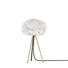 Umage Eos Lampe de table châssis laiton/abat-jour blanc - ø35 cm