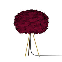 Umage Eos Lampe de table châssis laiton/abat-jour rouge - ø45 cm