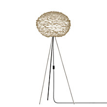 Umage Eos Tripod, lámpara de pie marco acero/pantalla marrón - ø65 cm