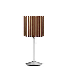 Umage Komorebi Santé Tafellamp lampenkap donker eikenhout/voet staal - 27,5 cm - vierkant