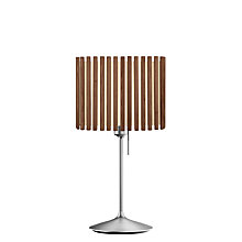 Umage Komorebi Santé Tafellamp lampenkap donker eikenhout/voet staal - 33 cm - rechthoekig
