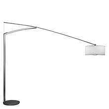 Vibia Balance Gulvlampe med Bue grafit - skærm pergament - 260 cm