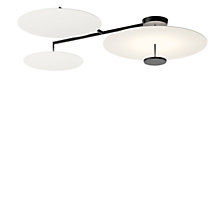 Vibia Flat Deckenleuchte LED 3-flammig weiß - 178 cm - Casambi