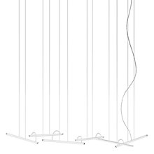 Vibia Halo Lineal, 6 focos – Lámpara de suspensión led — imagen 2