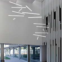 Vibia Halo Lineal, 6 focos – Lámpara de suspensión led — imagen 4