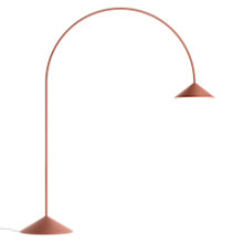 Vibia Out Floor Lamp LED red - casambi - with base