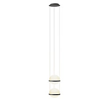 Vibia Palma Hanglamp LED 2-lichts grafiet - 40 cm - casambi