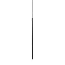 Vibia Slim, lámpara de suspensión LED negro - Dali