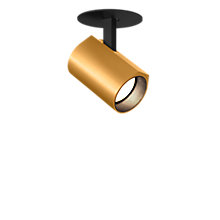 Wever & Ducré Ceno 1.0 Delvist forsænket spotlight LED uden forkoblinger sort/guld - 2.700 K