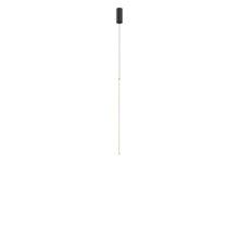 Wever & Ducré Finlin 1.0 Pendelleuchte LED schwarz/champagner - 3.000 K