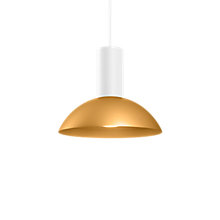 Wever & Ducré Odrey 1.7 Pendant Light lamp canopy white/lampshade white/gold