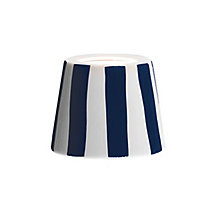 Zafferano Abat-jour en céramique pour Poldina Lampe rechargeable LED bleu