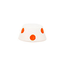 Zafferano Abat-jour en céramique pour Swap Lampe rechargeable LED orange