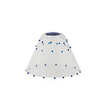 Zafferano Glasschirm für Swap Akkuleuchte LED blau