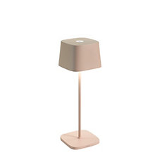 Zafferano Ofelia Trådløs Lampe LED sand - 29 cm