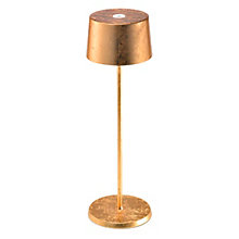 Zafferano Olivia, recargable Led oro - 35 cm – Lámpara — imagen 2