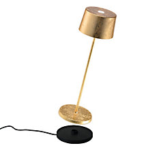 Zafferano Olivia, recargable Led oro - 35 cm – Lámpara — imagen 3
